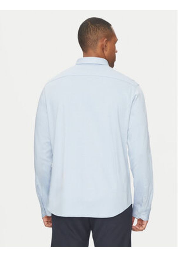 BOSS Koszula 50533163 Błękitny Regular Fit. Kolor: niebieski. Materiał: bawełna