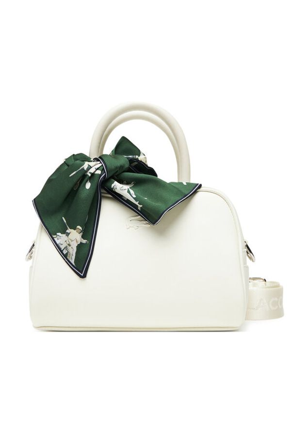 Lacoste Torebka NF4973FZ Beżowy. Kolor: beżowy. Materiał: skórzane