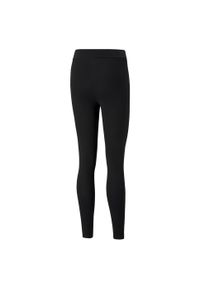 Legginsy fitness damskie Puma Essential. Kolor: czarny. Materiał: bawełna, elastan. Sport: fitness