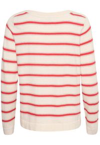 Cream Sweter Crdela Knit 10611709 Beżowy Regular Fit. Kolor: beżowy. Materiał: wiskoza #4