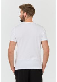 Emporio Armani - EMPORIO ARMANI Biały t-shirt basique. Kolor: biały