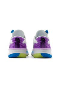 Buty męskie New Balance BBHSLW1 – białe. Kolor: biały. Materiał: syntetyk, materiał, guma. Szerokość cholewki: normalna. Sport: bieganie, fitness, koszykówka #4