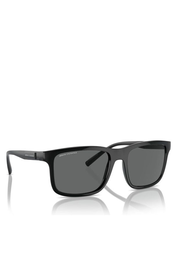 Armani Exchange Okulary przeciwsłoneczne 0AX4145S 815887 Czarny. Kolor: czarny