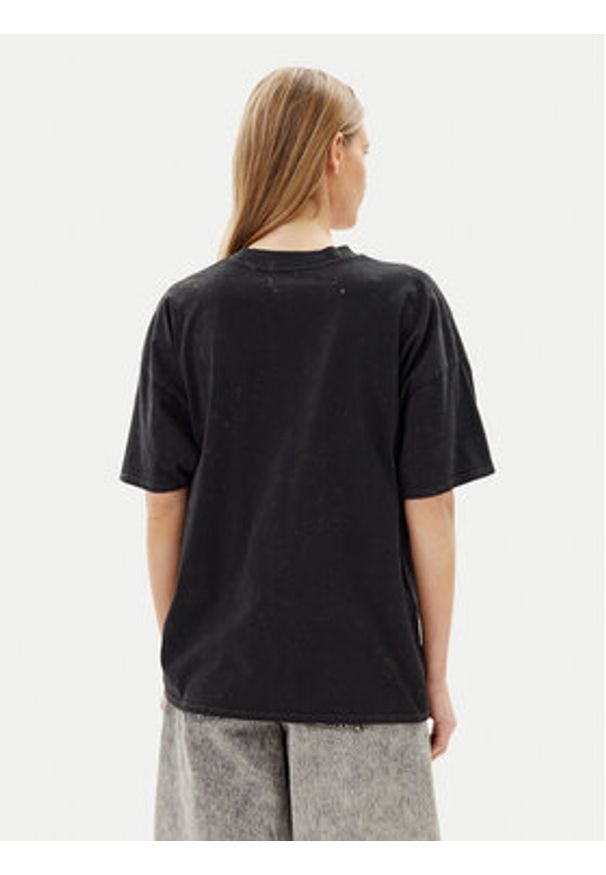 Volcom T-Shirt Voltrip B3512508 Czarny Oversize. Kolor: czarny. Materiał: bawełna