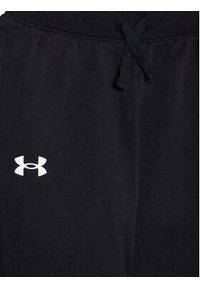 Under Armour Spodnie dresowe Ua Rival Cotton 1357634 Czarny Loose Fit. Kolor: czarny. Materiał: bawełna #3