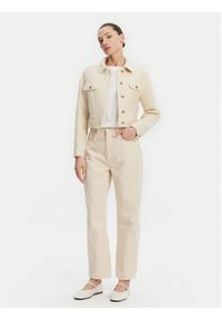 Liu Jo Jeansy WA5430 TS057 Écru Boyfriend Fit. Kolor: kremowy #3
