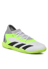 Adidas - adidas Buty Predator Accuracy.3 Indoor Boots IE9449 Biały. Kolor: biały. Materiał: materiał