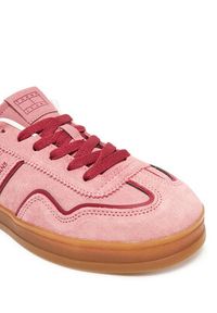 Tommy Jeans Sneakersy The Greenwich EN0EN02806 Różowy. Kolor: różowy. Materiał: zamsz, skóra #5
