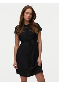 Vero Moda Sukienka letnia Debbie 10342682 Czarny Regular Fit. Kolor: czarny. Materiał: wiskoza. Sezon: lato #1