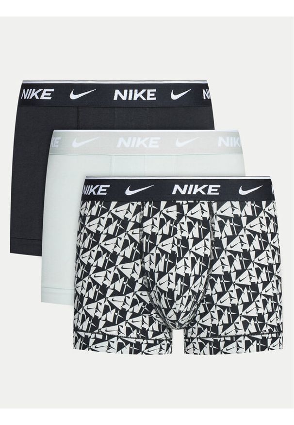 Nike Komplet 3 par bokserek 000PKE1008 Czarny. Kolor: czarny. Materiał: bawełna