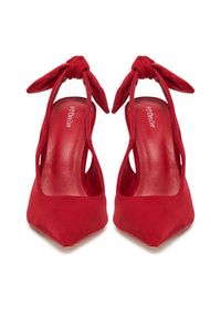 DeeZee Szpilki YUC1996-P-B1G Czerwony. Kolor: czerwony. Materiał: materiał. Obcas: na szpilce #5