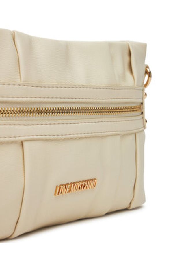 Love Moschino - LOVE MOSCHINO Torebka JC4215PP0MKB0110 Beżowy. Kolor: beżowy. Materiał: skórzane