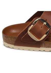 Birkenstock Japonki Gizeh Big Buckle 1018785 Brązowy. Kolor: brązowy. Materiał: skóra