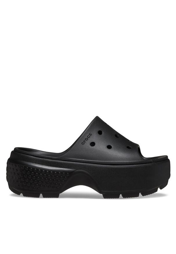 Crocs Klapki Stomp Slide 209346 Czarny. Kolor: czarny