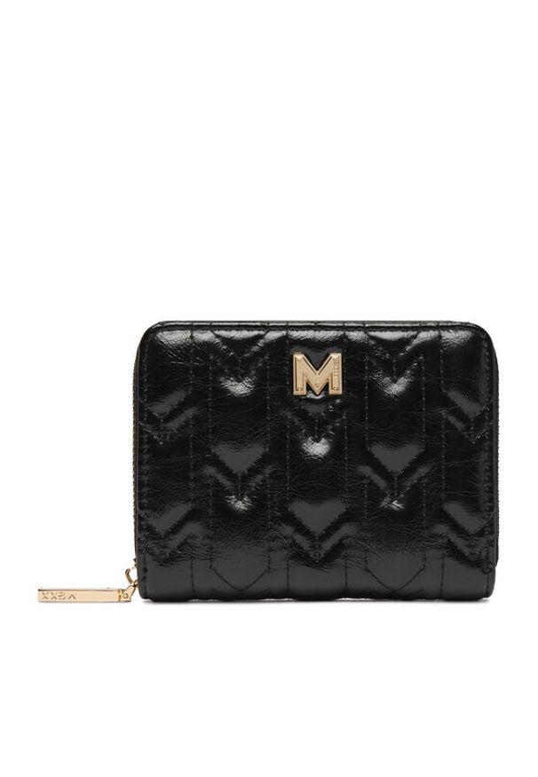 MEXX Portfel CEO-MEXX-W1-003-AW26 Czarny. Kolor: czarny. Materiał: skóra