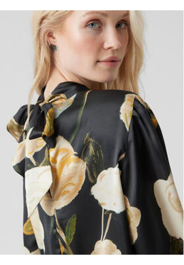 Vero Moda Bluzka Renee 10282217 Kolorowy Standard Fit. Materiał: syntetyk. Wzór: kolorowy