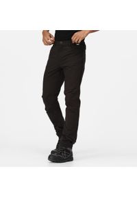 Kennick Regatta męskie trekkingowe spodnie elastyczne. Kolor: czarny #1