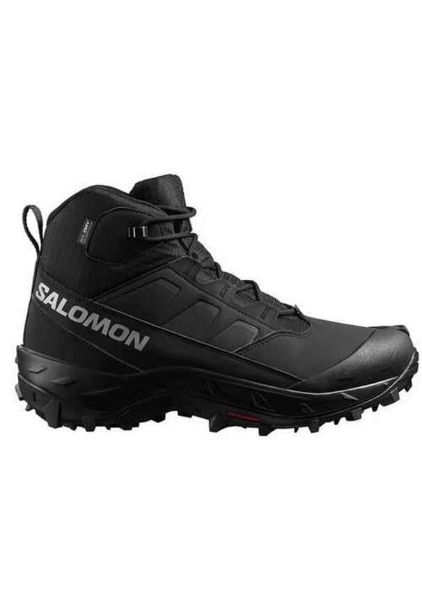 salomon - Buty trekkingowe męskie Salomon Crosstrak Wp. Kolor: czarny. Materiał: materiał, syntetyk. Szerokość cholewki: normalna. Sport: turystyka piesza