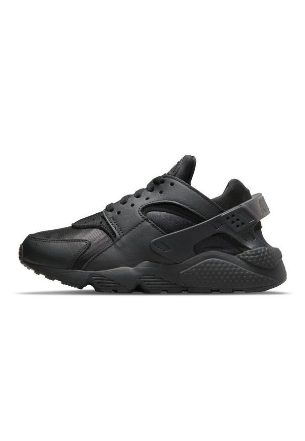 Buty Nike Huarche Run Gs Wd Jr DO6491-001 czarne fioletowe. Okazja: na co dzień. Kolor: czarny, fioletowy, wielokolorowy. Materiał: syntetyk, materiał, guma. Szerokość cholewki: normalna. Sport: bieganie