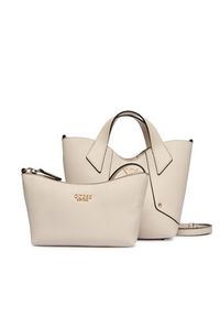 Guess Torebka Darcy Mini HWBG99 14750 Beżowy. Kolor: beżowy. Materiał: skórzane #4