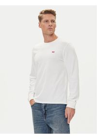 Levi's® Longsleeve Original Logo Tee 72848-0000 Biały Regular Fit. Kolor: biały. Materiał: bawełna. Długość rękawa: długi rękaw #1