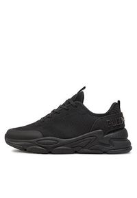 Plein Sport Sneakersy UADS USC0608 STE003N Czarny. Kolor: czarny. Materiał: materiał #4