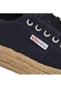 Superga Espadryle 2790 Rope S51186W Granatowy. Kolor: niebieski. Materiał: materiał #2