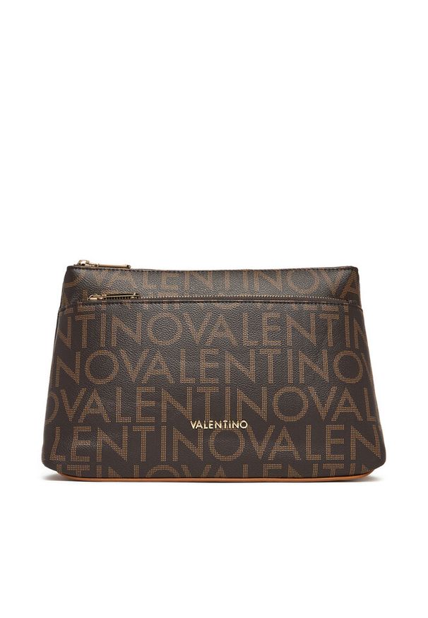 VALENTINO - Kosmetyczka Valentino. Kolor: brązowy
