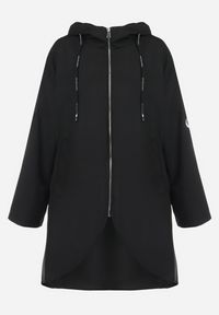 Born2be - Czarna Kurtka Oversize Wiatrówka z Kapturem Lafise. Typ kołnierza: kaptur. Kolor: czarny. Długość rękawa: długi rękaw. Długość: długie #5