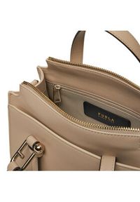 Furla Torebka Nuvola Small WB01337-BX2045-8E000 Beżowy. Kolor: beżowy. Materiał: skórzane