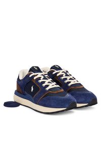 Polo Ralph Lauren Sneakersy Trn 89 Pp V2 809973975003 Granatowy. Kolor: niebieski. Materiał: skóra, zamsz #5
