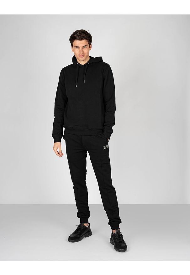 Les Hommes Bluza. Okazja: na co dzień. Typ kołnierza: kaptur. Materiał: bawełna. Wzór: nadruk. Styl: casual