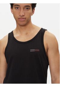 Tommy Jeans Tank top Entry Graphic DM0DM20790 Czarny Slim Fit. Kolor: czarny. Materiał: bawełna