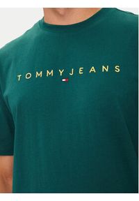 Tommy Jeans T-Shirt DM0DM19694 Zielony Regular Fit. Kolor: zielony. Materiał: bawełna #3