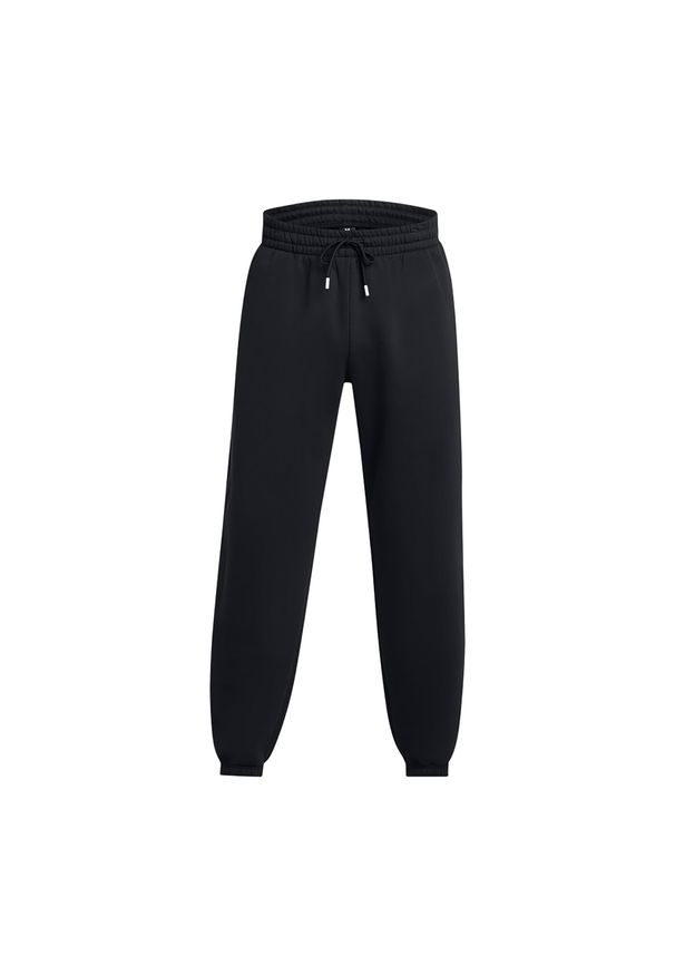 Spodnie męskie Under Armour Curry Splash Jogger. Kolor: czarny. Materiał: dresówka. Sport: koszykówka