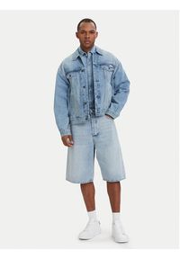 Tommy Jeans Szorty jeansowe Theo DM0DM23007 Niebieski jasny Loose Fit. Kolor: niebieski. Materiał: bawełna #3