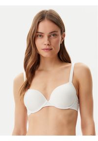 BOSS Biustonosz z fiszbiną 50502738 Écru. Kolor: kremowy. Materiał: wiskoza #1