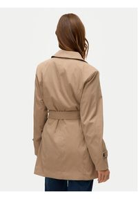 Vero Moda Trencz Chelsea 10329343 Beżowy Regular Fit. Kolor: beżowy. Materiał: syntetyk #3