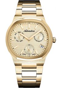 Zegarek Adriatica Zegarek męski Adriatica A8349.1111QF złoty. Kolor: złoty #1