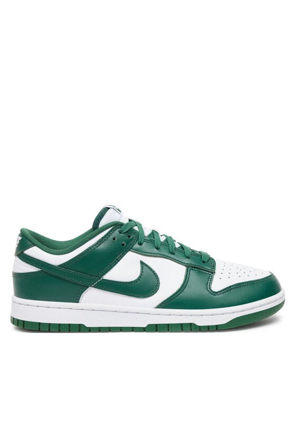 Nike Sneakersy Dunk Low Retro DD1391 101 Zielony. Kolor: zielony. Materiał: skóra