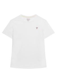 Guess Jeans T-Shirt W4YI10 J1314 Biały Regular Fit. Kolor: biały. Materiał: bawełna #3