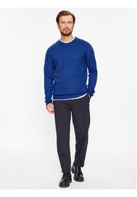Only & Sons Sweter 22024567 Niebieski Regular Fit. Kolor: niebieski. Materiał: bawełna #5