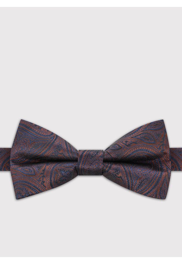 Pako Lorente - PAKO LORENTE - Żakardowa mucha męska. Okazja: na wesele, na ślub cywilny, na imprezę. Materiał: żakard. Styl: elegancki