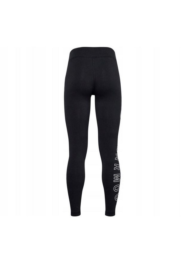 Under Armour - Legginsy Dziecięce Favorite. Kolor: czarny. Styl: sportowy