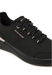 skechers - Skechers Sneakersy 150373/BKRG Czarny. Kolor: czarny. Materiał: skóra #6