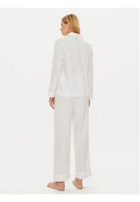 Lauren Ralph Lauren - LAUREN RALPH LAUREN Piżama 2 Pc Garment ILN92366 Écru Regular Fit. Materiał: bawełna