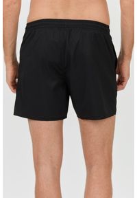 Emporio Armani - EMPORIO ARMANI Czarne męskie kąpielówki, Rozmiar 50. Kolor: czarny