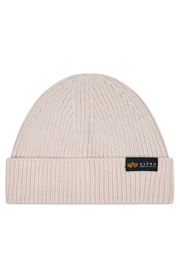 Czapka Alpha Industries. Kolor: biały