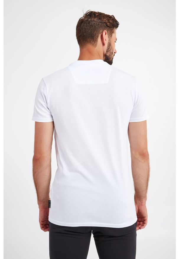 Philipp Plein - T-shirt PHILIPP PLEIN. Materiał: bawełna, skóra. Długość rękawa: krótki rękaw. Długość: krótkie. Wzór: aplikacja