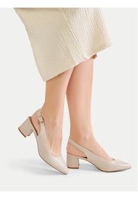 Lasocki Czółenka WYL3095-7Z-L Beżowy. Kolor: beżowy. Materiał: skóra #4